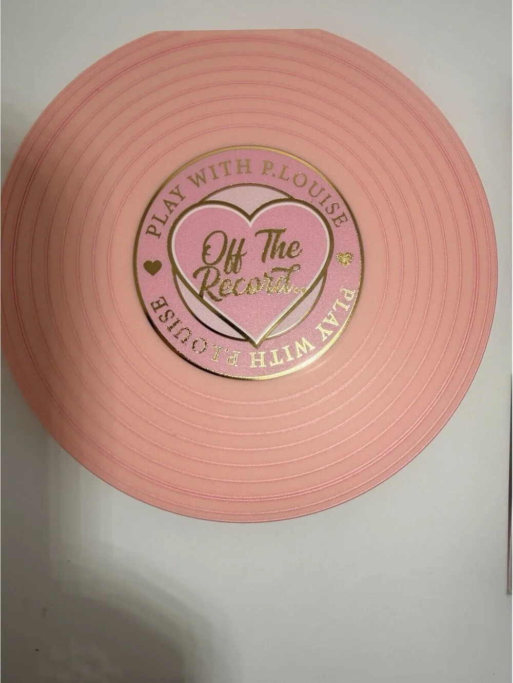 P Louise Off The Record Water Activated Paint Palette~ You Rock My World~BNIB